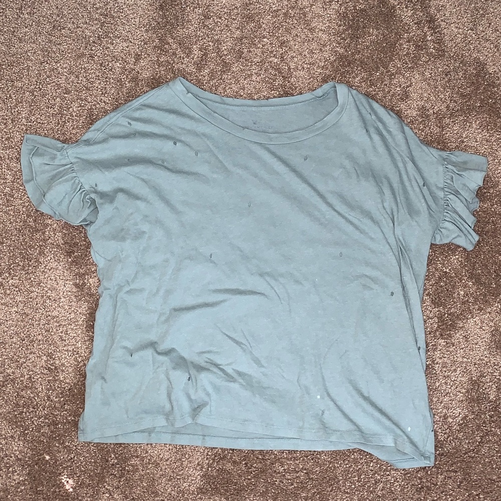 American Eagle “distressed” top